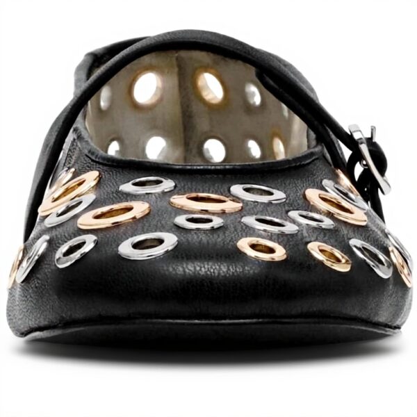 Ballerine Steve Madden Rejoice-S Nero Argento Oro Donna