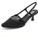 Scarpe col tacco Steve Madden LEGACI Decolletè Strass Nero