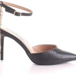 Sandali Steve Madden Lioness Nero pelle serpente donna-0