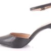 Sandali Steve Madden Lioness Nero pelle serpente donna-3