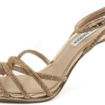 Sandali Steve Madden Kailyn-R Rosa Oro Moda Donna-0