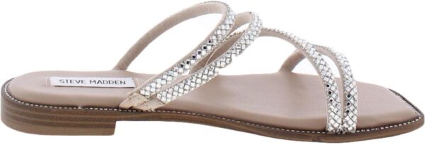 Sandali donna Steve Madden strass senza lacci moda-1