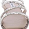 Sandali donna Steve Madden strass senza lacci moda-2