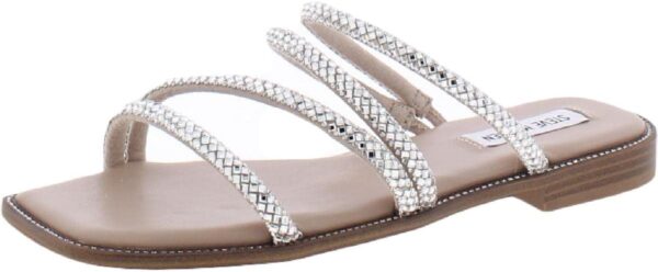 Sandali donna Steve Madden strass senza lacci moda-0