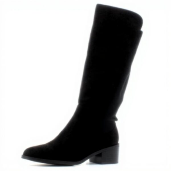 Stivali Steve Madden Graphite Black Microsuede Donna Taglia