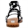 Sandali Steve Madden Travel Black Sintetico Fibbia Donna